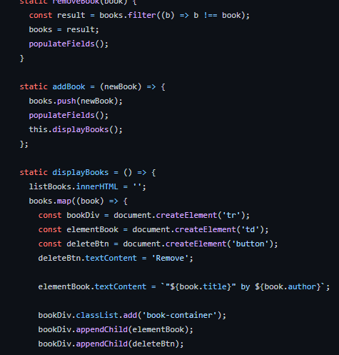 Project javascript snipet